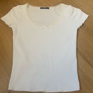 Brandy Melville white top size XS
